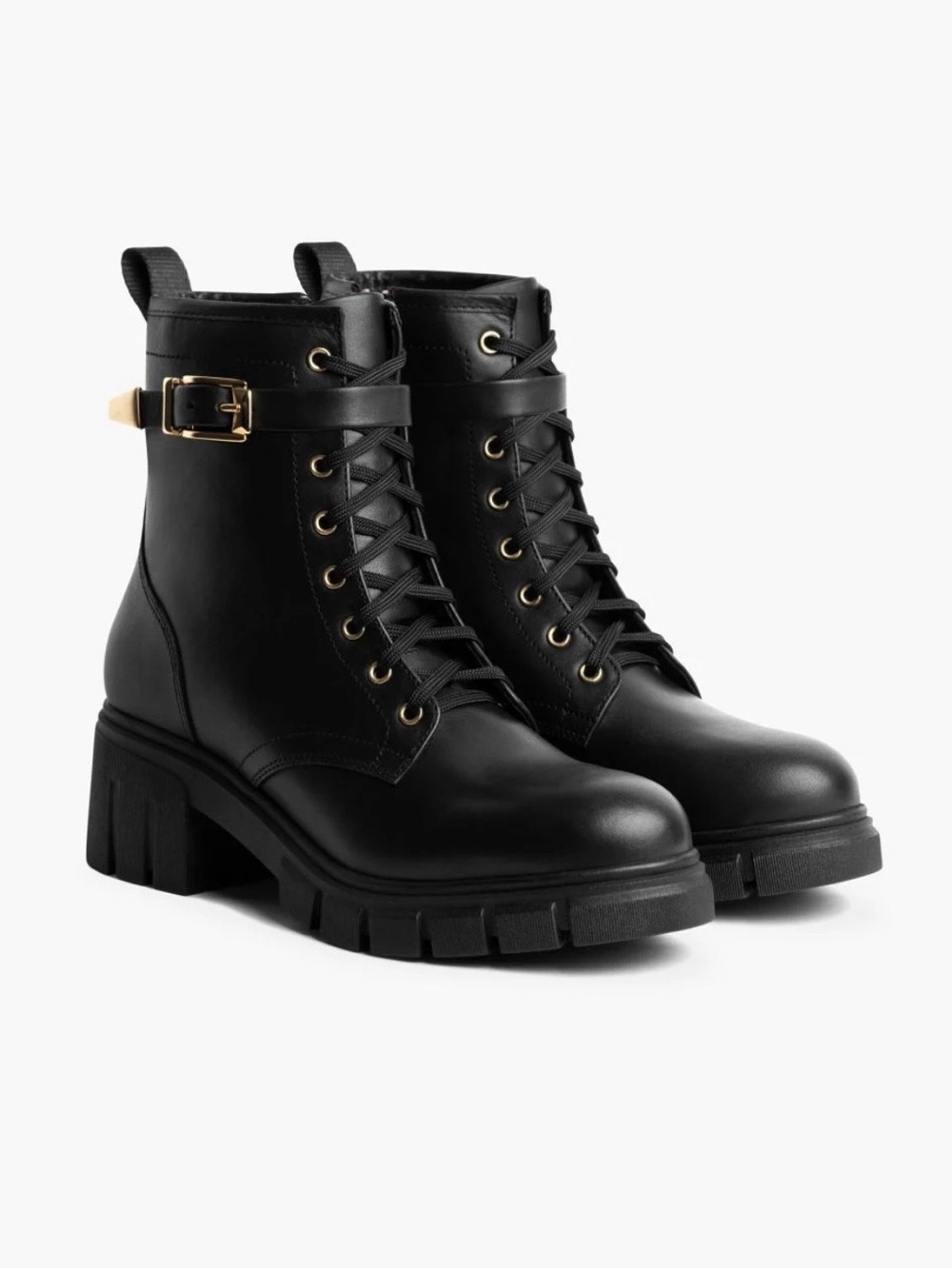 Thursday Boot Company Black & Gold Coda Boots